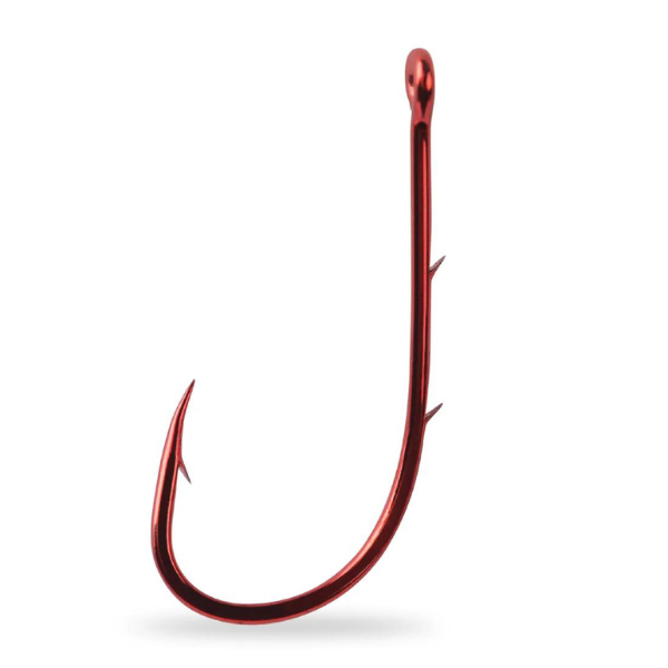 MUSTAD 92668NP-NR RED BAITHOLDER HOOK