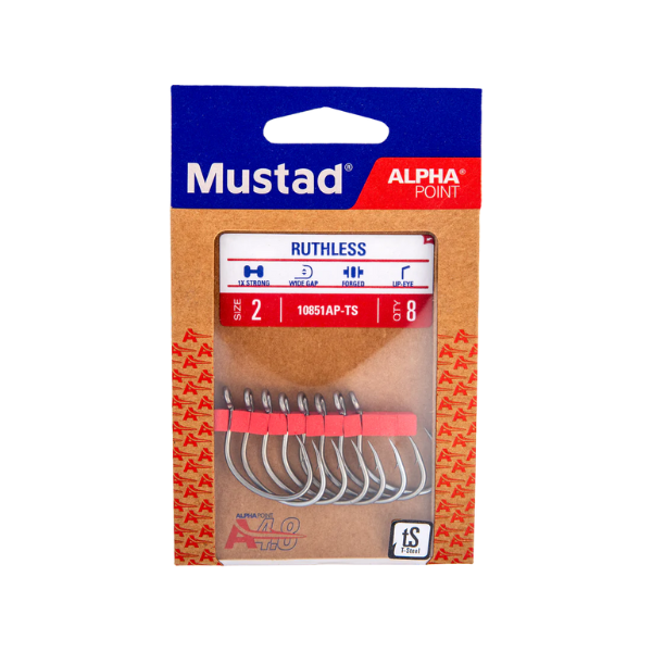 Mustad 10851AP-TS Ruthless Hook