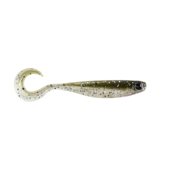 Mustad Mezashi Cross Curly Tail Soft Lure 90mm 6kom
