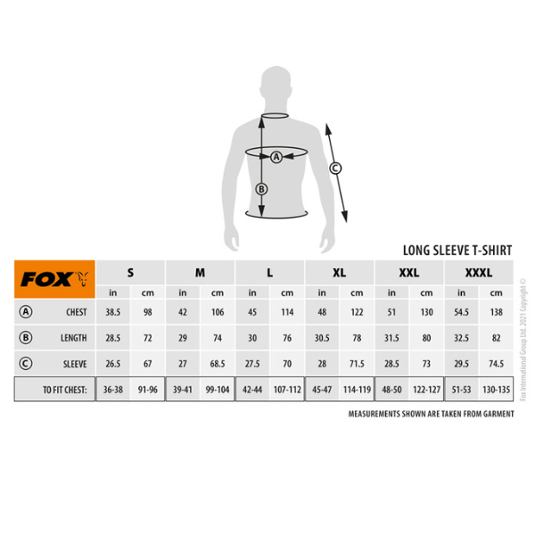 FOX LONG SLEEVE KHAKI/CAMO T-SHIRT