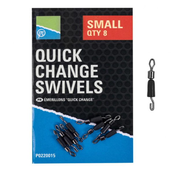 Preston QUICK CHANGE SWIVELS