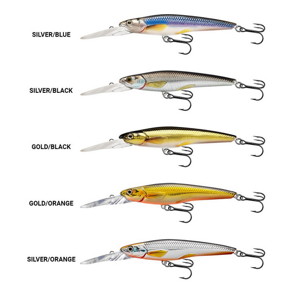 Livetarget Rainbow Smelt Jerkbait 91mm, 9gr deep dive