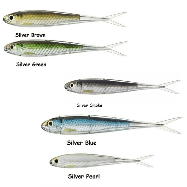 Livetarget Twitch Minnow Soft Jerkbait 115mm, 4kom