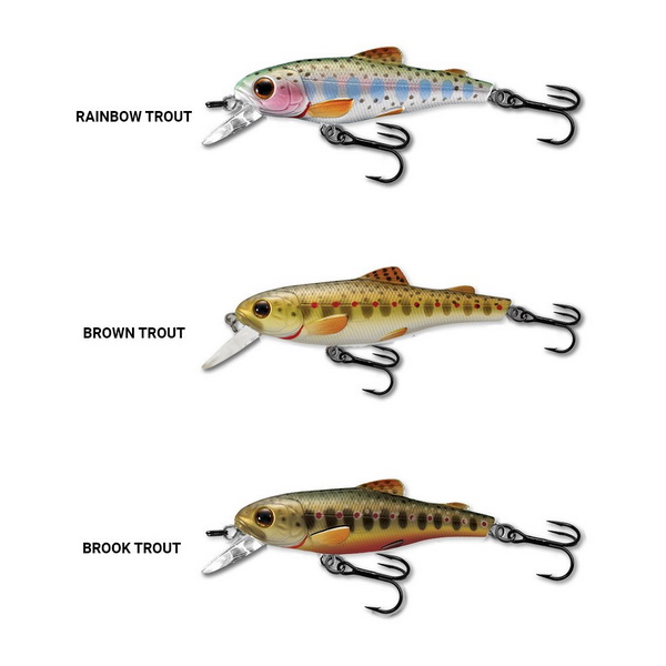 Livetarget Trout Jerkbait Rainbow 50mm, 3.5gr