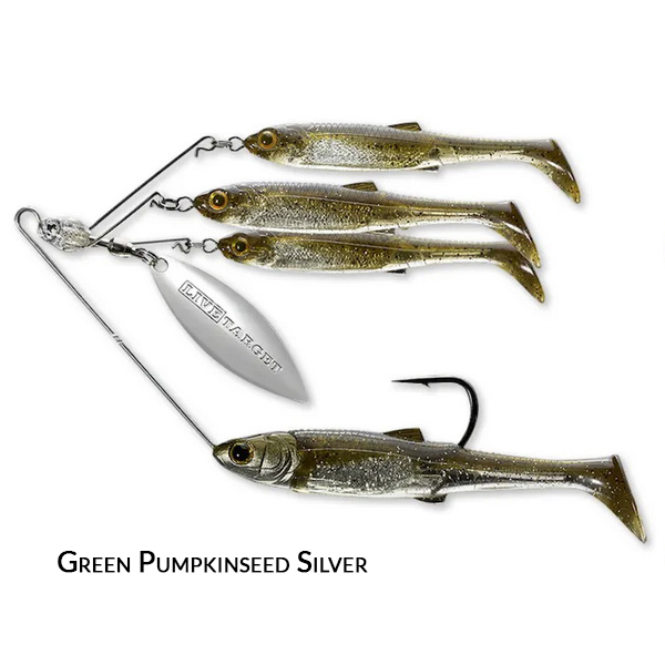 Livetarget Minnow BaitBall Spinner Rig large