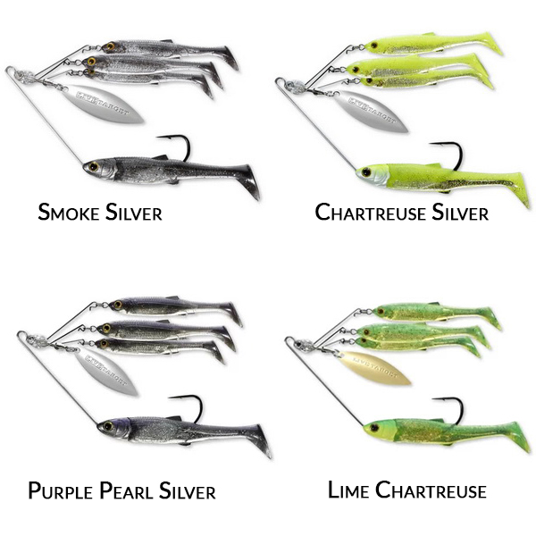 Livetarget Minnow BaitBall Spinner Rig medium