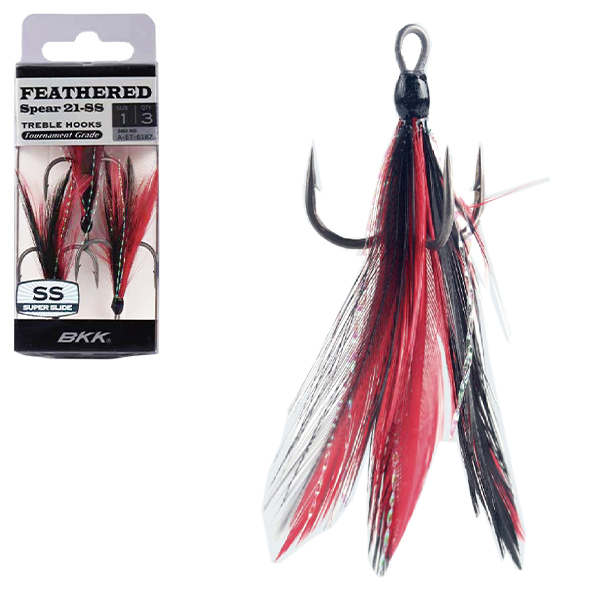 BKK Feathered Spear 21 SS Black & Red 3kom