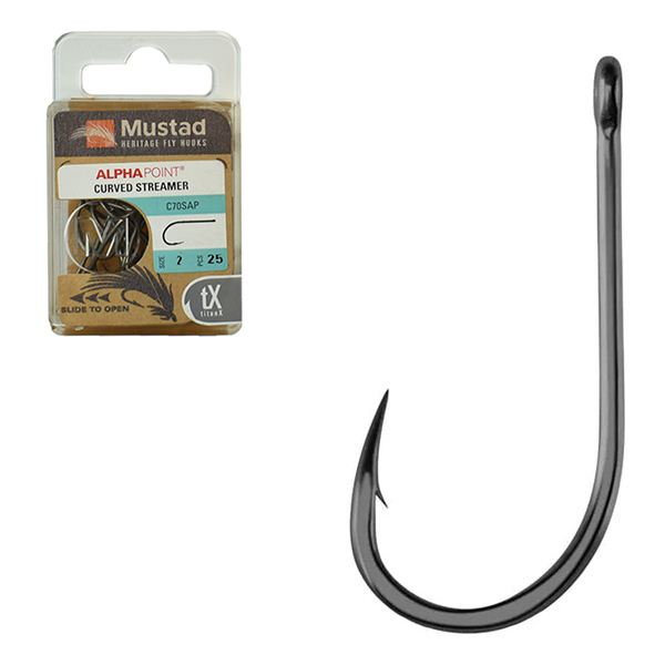 MUSTAD Heritage Saltwater Streamer Hook 25kom