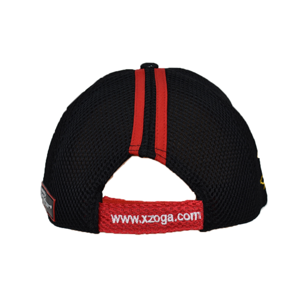 XZOGA SPORT FISHING CAP – ELITE #BK/RD