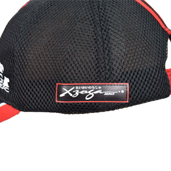 XZOGA SPORT FISHING CAP – ELITE #BK/RD