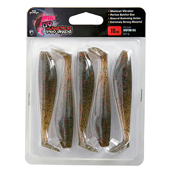 Fox Rage Zander Pro Motor Oil 10cm 5pcs