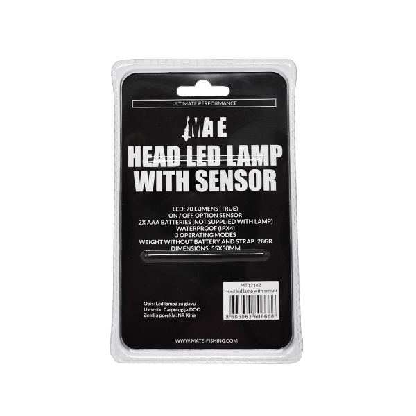 Mate Head Lamp W/Sensor