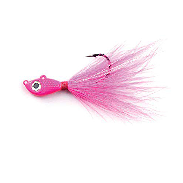 Mustad Big Eye Bucktail Pink