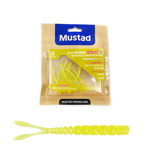 Mustad Soft Worms PILO 5cm, 15kom
