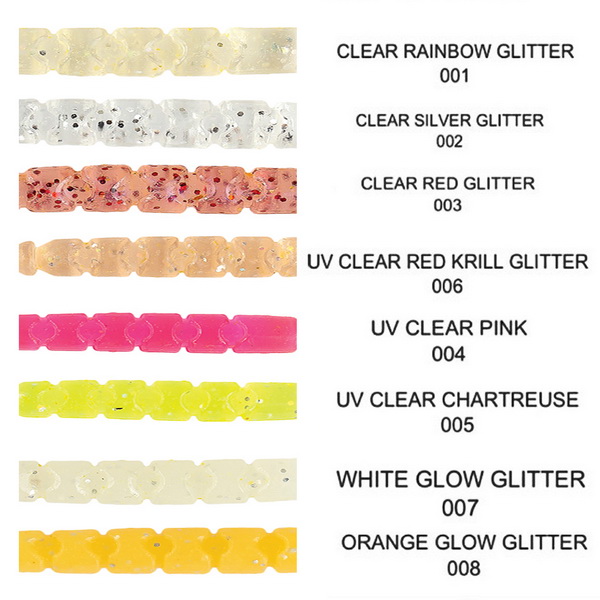 Mustad Soft Worms Hila 43mm, 12kom