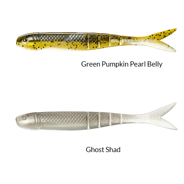 Strike King KVD Perfect Plastics Blade Minnow (8kom)