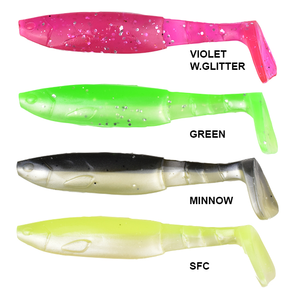 Mate Square Tail Shad 85mm 6kom