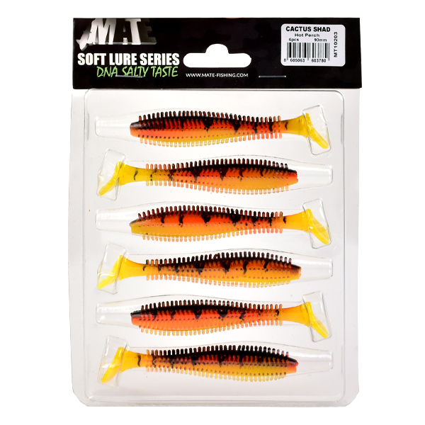Mate Cactus Shad 90mm 6kom