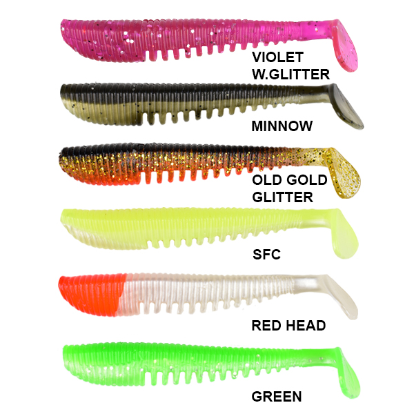 Mate Ribs Shad 75mm 7kom