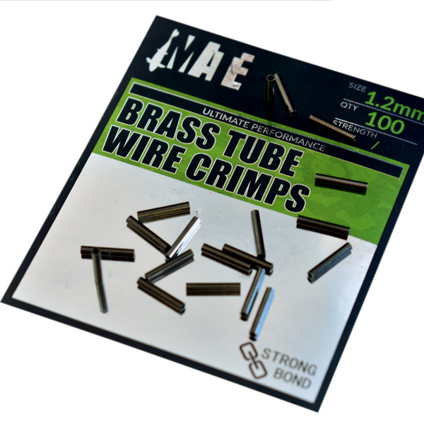 MATE BRASS TUBE WIRE CRIMPS 100kom