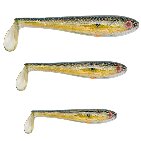 STRIKE KING SHADALICIOUS SWIMBAIT 3.5 inch 9cm 6kom