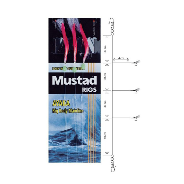 Mustad DAYLIGHT MACKEREL RIG 2/0