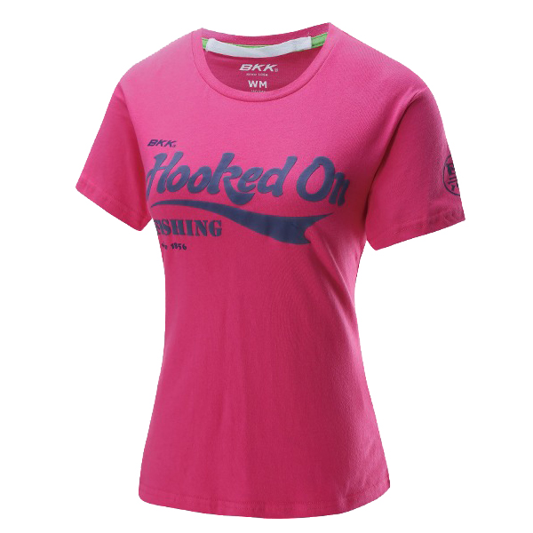 BKK HOOKED ON FISHING T-SHIRT Pink