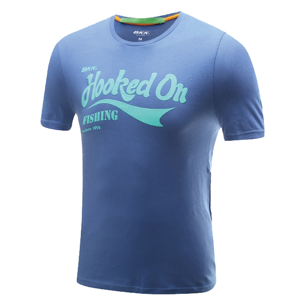 BKK HOOKED ON FISHING T-SHIRT Blue