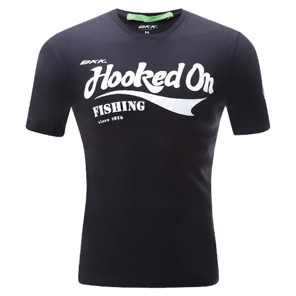 BKK Hooked On Fishing T-Shirt black