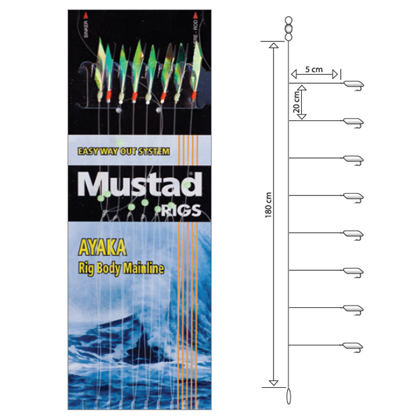 Mustad Sea Lite Trace 3/0