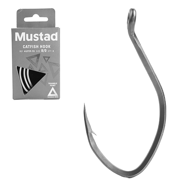 Mustad Catfish Hook Triangle Point