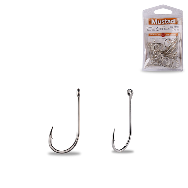 Mustad C70SNP-DT Signature Streamer Fly Hooks 25kom