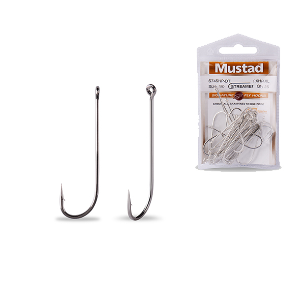 Mustad S74SNP-DT Saltwater Streamer 25kom