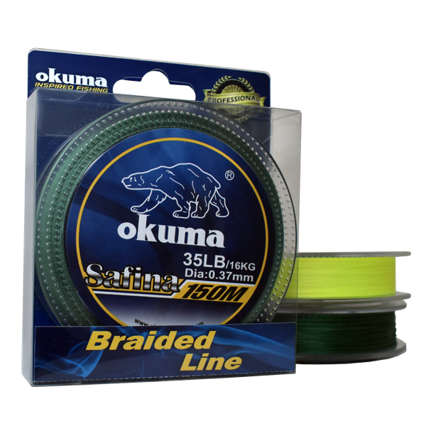 Okuma Safina Braid Yellow 150m