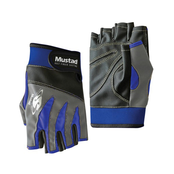 Mustad Half Finger Gloves