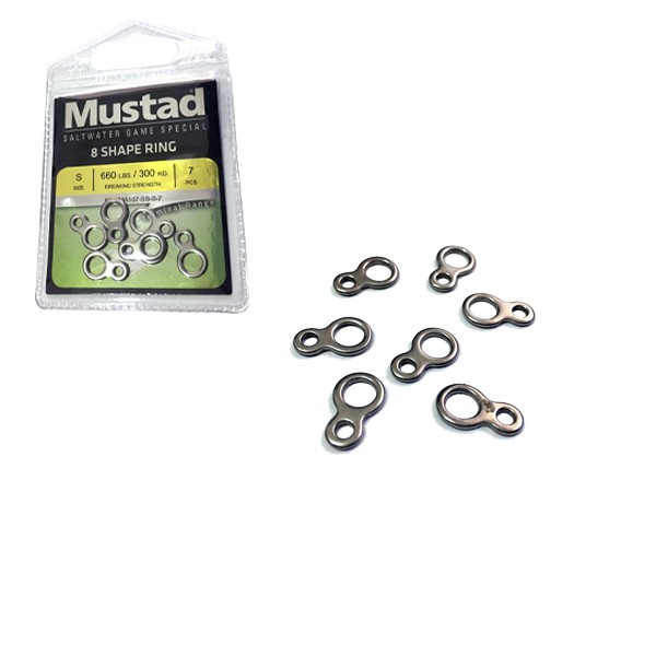 Mustad 8-Shape Solid Ring