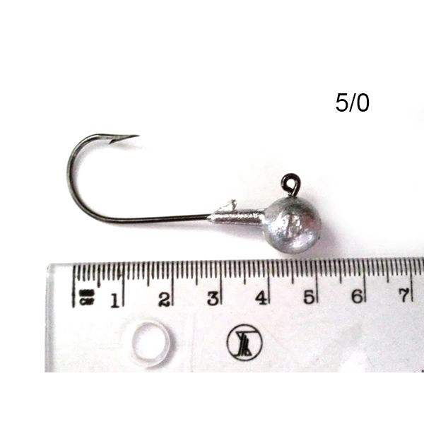 Mustad 32760NP-BN #5/0 sa olovnom glavom