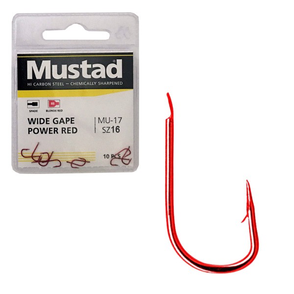 Mustad MU17-60005NP-RB SUPER MATCH HOOK