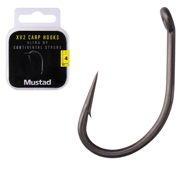Mustad 60552NP-TX CARP XV2 CONITNENTAL