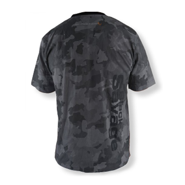 Savage Gear BLACK SAVAGE TEE veličina S