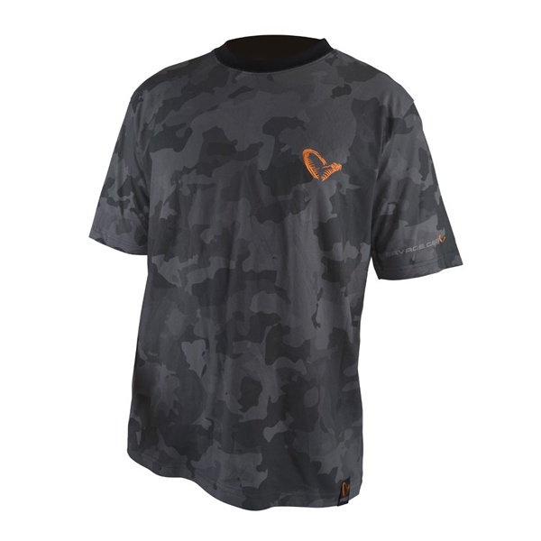 Savage Gear BLACK SAVAGE TEE veličina S