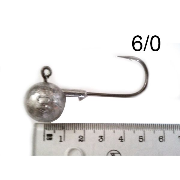 Mustad 32833NP-BN #6/0 sa olovnom glavom