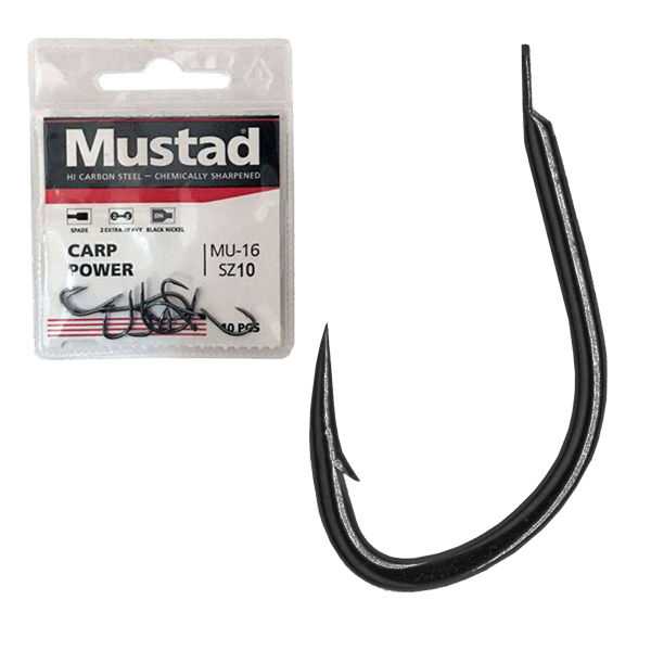 Mustad MU16-60331NP-BN CARP POWER