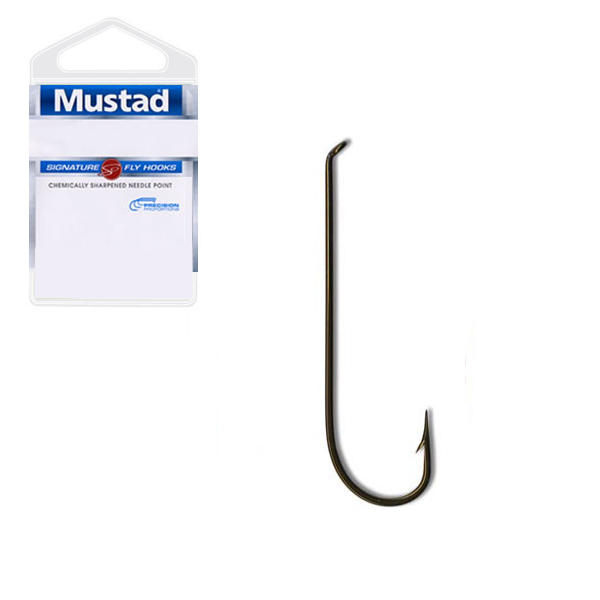 Mustad R43NP-BR SIGNATURE HOOKS, DRY