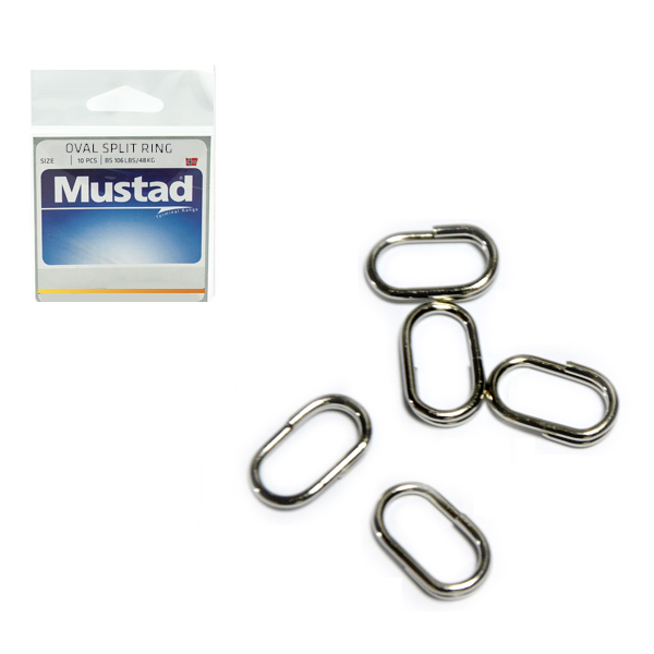 Mustad Oval Split Ring