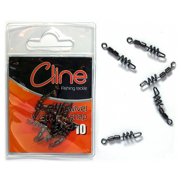 C Line Rolling swivel with screwed snap