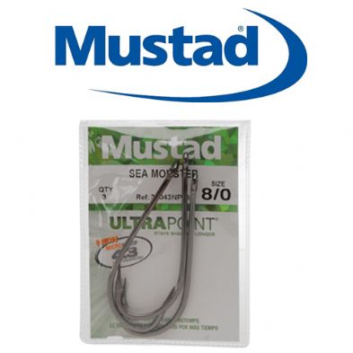 Mustad 34043NP-BN Sea Monster Hook