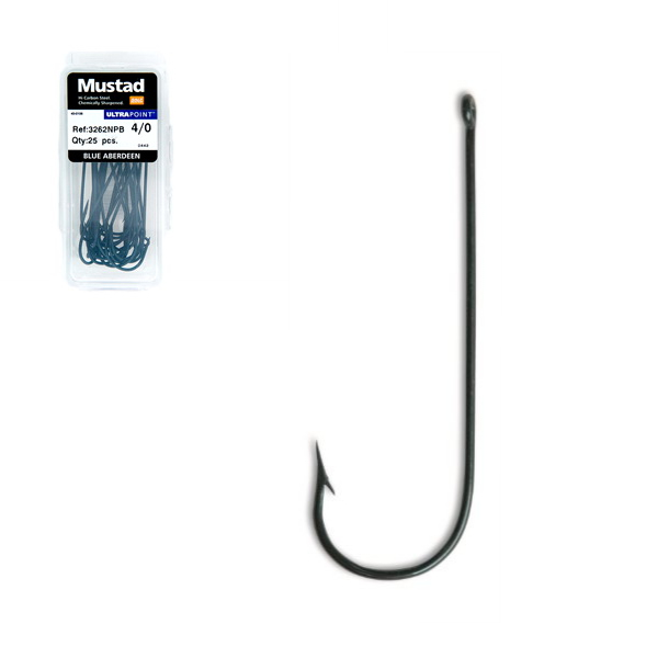 Mustad 3262NP-BU BLUE FINE ABERDEEN 25kom