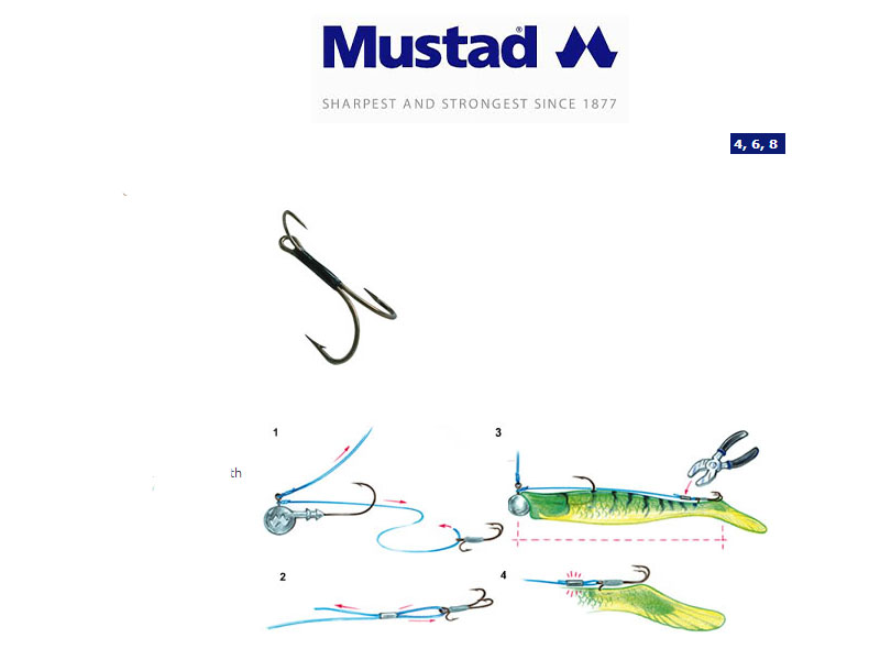 Mustad LR-3674BLN Lure Ryder