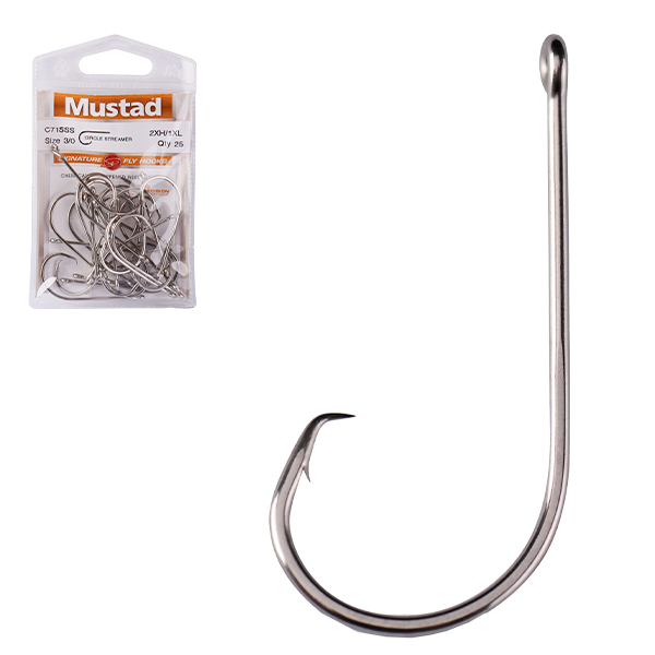 Mustad C71SNP-SS CIRCLE STREAMER (25kom)